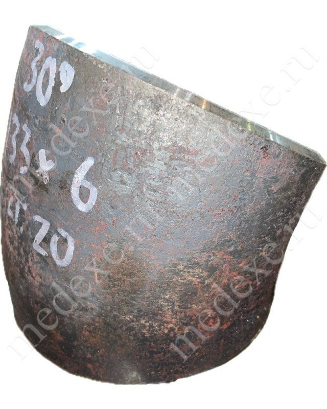 Отвод 45-159х6 ст.09г2c 45 град. 2 исп. ГОСТ 17375-2001 МС01 в Алматы