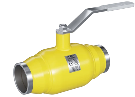 Кран шаровый LD КШЦП Gas 025.040.П/П.02. стальной ст.20 Ду25 Ру40 МПа в Алматы