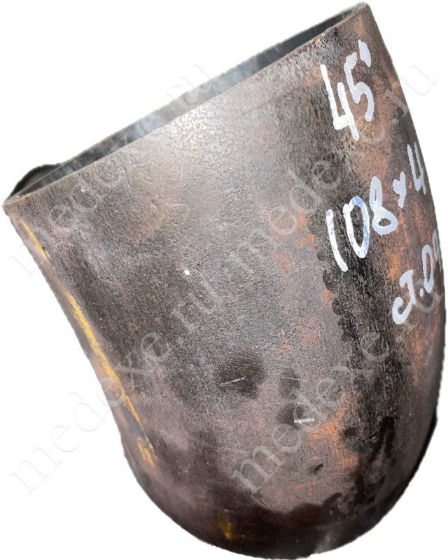 Отвод 45-108х4 ст.09г2с 45 град. 2 исп. ГОСТ 17375-2001 МС01 в Алматы