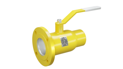 Кран шаровый LD КШЦК Gas 100.016.П/П.02. (фланец/приварка) стальной ст.20 Ду100 Ру16 МПа в Алматы